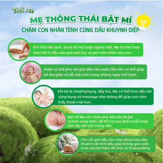 Combo 5 Dầu Khuynh Diệp Cho Bé Thái An Plus Hương Hoa/Hương Phấn