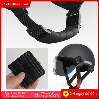 SEAMETALTAL Motorcycle Racing Chin Pad Mũ bảo hiểm Miếng đệm xốp Bộ dây đeo cằm Thay thế