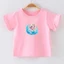 👕 Áo Thun Bé Gái mềm mịn thoáng mát in hình dễ thương 👕 AT126