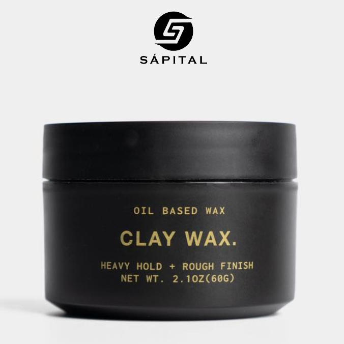 Sáp vuốt tóc Rusty Lab Clay Wax - Sáp khô, Giữ nếp tới 12h, Phù hợp mọi chất tóc, Không gây bết dính