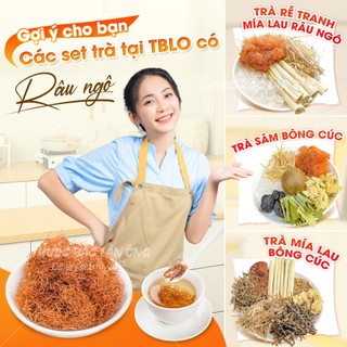 Râu ngô khô 500g, râu bắp, dâu ngô khô, dùng nấu nước sâm, thanh nhiệt, giải khát, mát gan, lợi tiểu