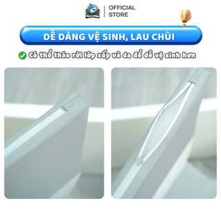 Quây Bumper Pakey Chất Liệu Da PU Cao Cấp, Gường Bumper PU Cho Bé Dày 6cm Chống Thấm Nước Dễ Dàng Vệ Sinh
