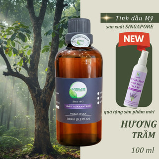 Tinh dầu xông thơm phòng thiên nhiên CAROLINE hương Trầm Full size nhỏ, mùi hương bí ẩn - Chính Hãng