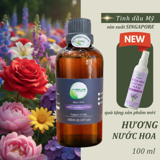 Tinh dầu thiên nhiên Caroline 10ml | Hương Nước Hoa | Có kiểm nghiệm COA | Nhập khẩu Mỹ