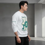 Bộ quần áo nỉ nam nữ Cao Cấp Cổ Tròn  N10Be , Set Áo Nỉ Sweater , Quần Jogger Bo Chun Thoải Mái — ảnh 5