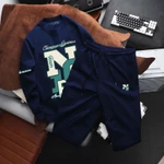 Bộ quần áo nỉ nam nữ Cao Cấp Cổ Tròn  N10Be , Set Áo Nỉ Sweater , Quần Jogger Bo Chun Thoải Mái — ảnh 6