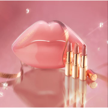 [MINISIZE] Charlotte Tilbury - Set Son Thỏi Mini Charlotte Tilbury Mini Iconic Hollywood Lipstick Trio Gift Set