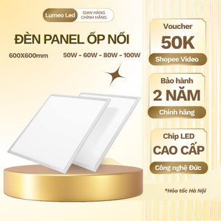 Đèn Panel  Panel ỐP NỔI 600x600mm, LED Chiếu Sáng, Tích Điện Trắng Tích Điện Có Tính Chất