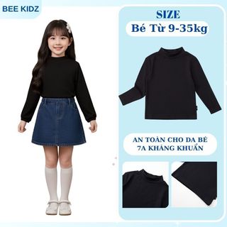 Áo Cho Bé Gái, Áo giữ Nhiệt Cho Bé Gái Chất Liệu Mềm Mại Ấm Áp Cho Bé
