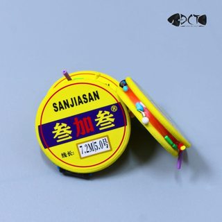 Trục Sẵn San San – Nối Thẻo Là Câu, Dây Mượt Bền, Size 3m6–8m1, Dùng Cho Nhiều Loại Cá