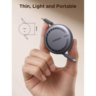 Cáp sạc nhanh Type C UGREEN | Sạc nhanh PD 100W | Tốc độ truyền 480 Mbps | Bảo hành 18 tháng 1 đổi 1 | 65905