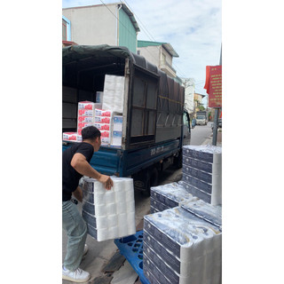 BÁN BUÔN 10 BỊCH giấy vệ sinh dai, bên  VNAl