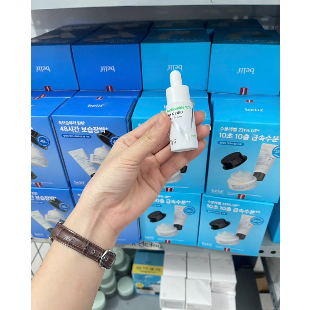 [HÀNG CTY] Serum Dr.G Niacinamide 10% BHAxZINC Booster Serum 7ml Kiểm Soát Dầu, Giảm Mụn