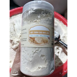 Bột Thính Gạo Nhà Làm – Thơm Tự Nhiên, Không Chất Bảo Quản hũ 500g
