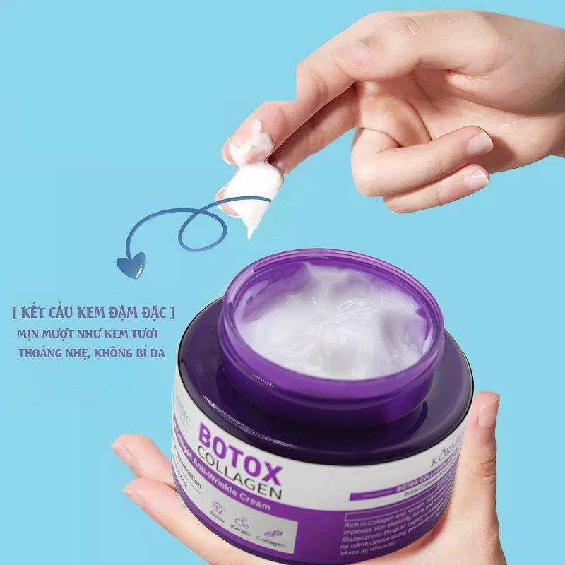 [MUA 1 TẶNG 4] Kem Dưỡng Collagen & Ốc Sên Đen 50g  – 7 Công Dụng: Dưỡng Ẩm, Chống Lão Hóa, Giảm Thâm Nám – CHÍNH HÃNG