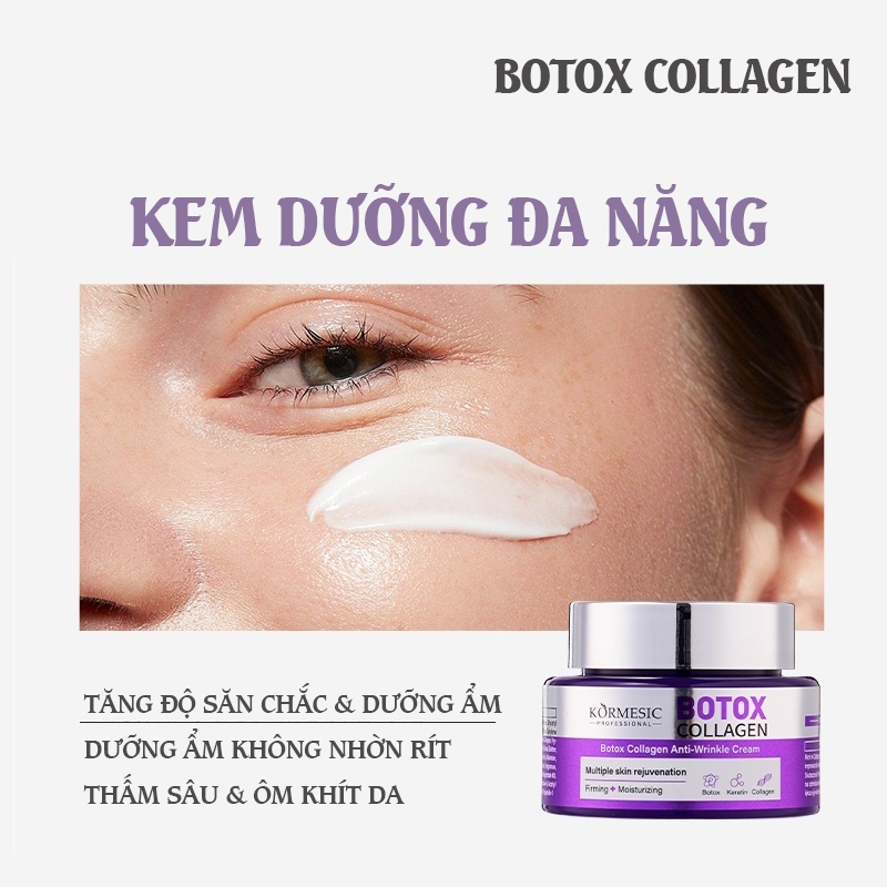 [MUA 1 TẶNG 4] Kem Dưỡng Collagen & Ốc Sên Đen 50g  – 7 Công Dụng: Dưỡng Ẩm, Chống Lão Hóa, Giảm Thâm Nám – CHÍNH HÃNG
