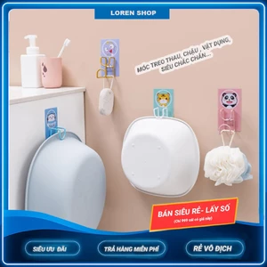 - Móc treo thau chậu siêu tiện lơi- Hình hoạt hình inox– Không Khoan – Chịu Lực Tốt – Tiện Gọn Nhà Tắm