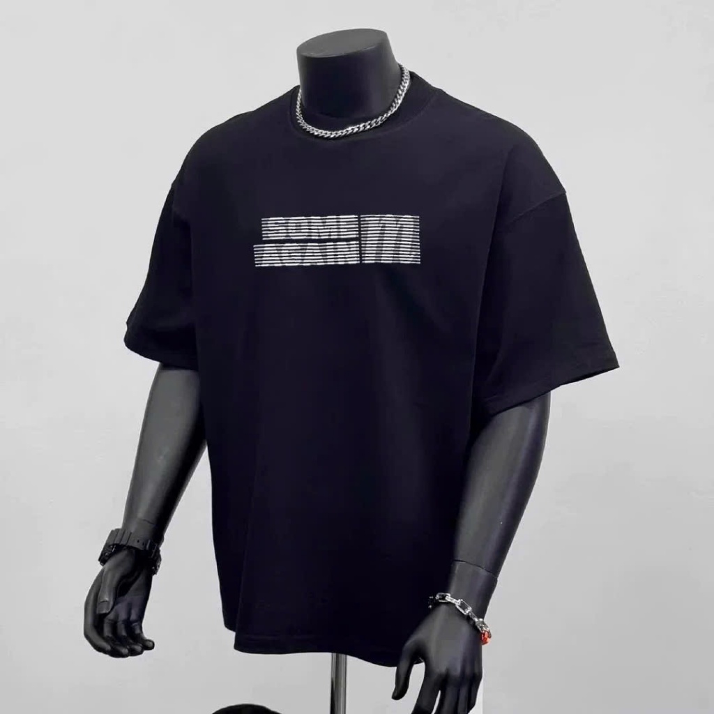 Áo thun Stee Cổ tròn SOME AGAIN Localbrand ICVCVNI Unisex Cotton