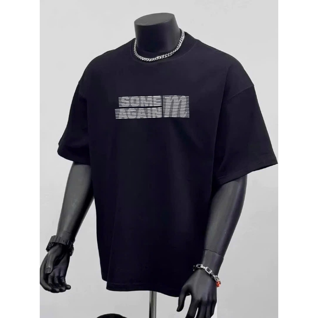 Áo thun Stee Cổ tròn SOME AGAIN Localbrand ICVCVNI Unisex Cotton