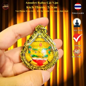 Mặt Dây Chuyền Rahu Khung Nhựa Cao Cấp – Kích Thước 5.5cm ✨