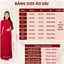 Áo Dài bà sui ĐỎ Kết cổ sang trọng, Áo dài cho mẹ Ngày Cưới lụa Ruby cao cấp