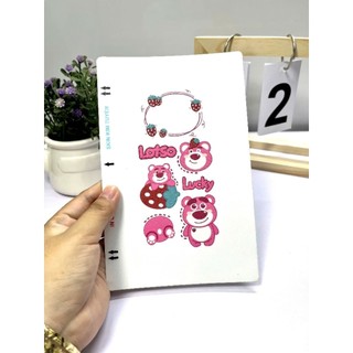 Miếng dán PPF Gấu Dâu lấp lánh dán mặt sau cho Điện Thoại