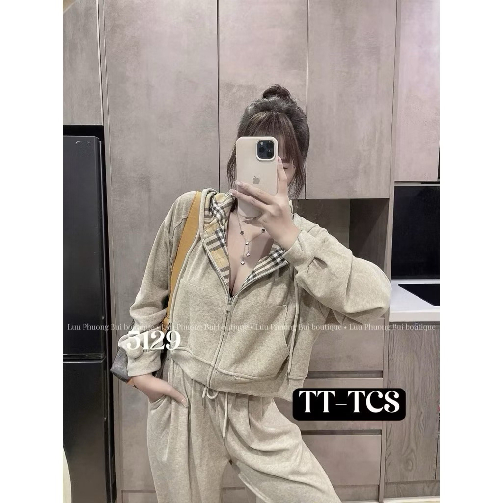 Set bộ nữ thể thao vải  dày dặn set bộ thu đông by.Thanhhhuyenclothings