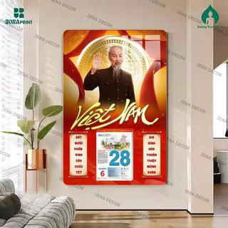 [LỊCH TẾT 2026] Đốc lịch Bác Hồ, đốc lịch 2026 Bác Hồ Bác Giáp Bác Trọngi
