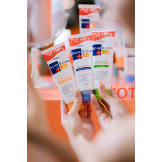 [MỚI] Sữa Rữa Mặt Acne Mistine Clear 2x Micellar Thái Lan 100g