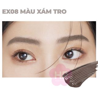 Mascara Chải Đổi Màu Lông Mày Chống Trôi Kissme Heavy Rotation Màu Xám Khói EX08(8g)