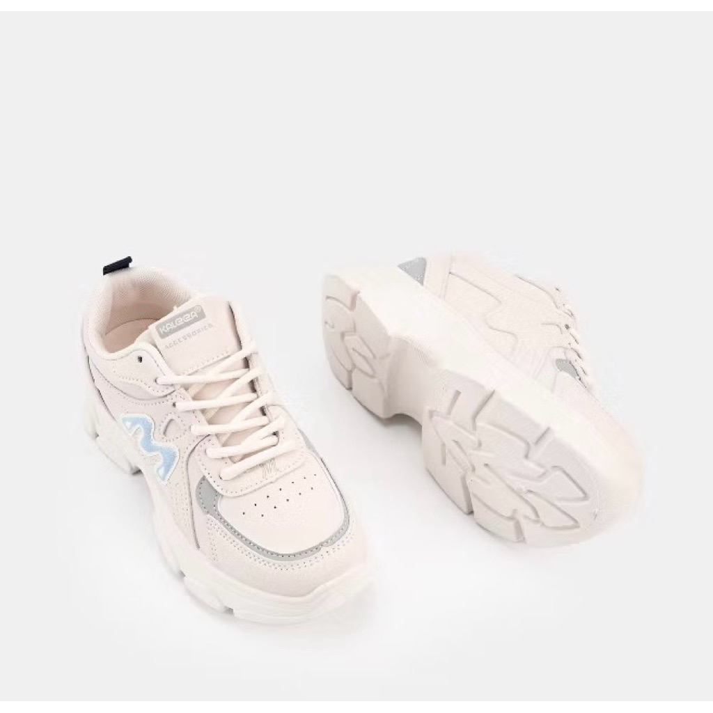 Giày Thể Thao Sneaker Nữ MMM Đế Độn 5cm