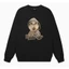 Áo Sweater nữ HappyTee - Sweater Hard Easy – Chú Cún Đeo Kính Siêu Cool 4 màu cute