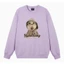 Áo Sweater nữ HappyTee - Sweater Hard Easy – Chú Cún Đeo Kính Siêu Cool 4 màu cute