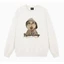 Áo Sweater nữ HappyTee - Sweater Hard Easy – Chú Cún Đeo Kính Siêu Cool 4 màu cute