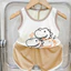 Bộ Ba Lỗ Thun Lạnh 6 -16kg. Áo Ba Lỗ Kết Hợp Quần Đùi Thoáng Mát, Vải Co Giãn Tốt, Thoáng Khí
