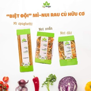 Nui hữu cơ cho bé ăn dặm Bioitalia organic spaghetti 500g nui sao nấu súp, nui rau củ