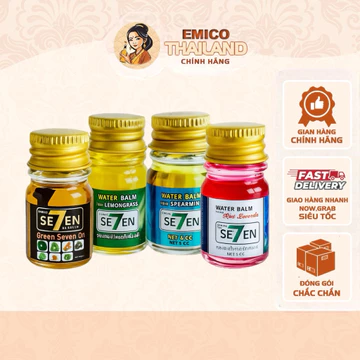 Dầu Gió Green Seven Oil 5cc - Dầu Gió Hương Thảo Dược Thái Lan