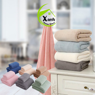 Khăn Tắm San Hô Quấn Quanh Người Mềm Mại GD131 - Khăn Lau Cơ Thể Siêu Thấm Hút Nước Kích Thước 70x140cm