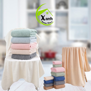 Khăn Tắm San Hô Quấn Quanh Người Mềm Mại GD131 - Khăn Lau Cơ Thể Siêu Thấm Hút Nước Kích Thước 70x140cm