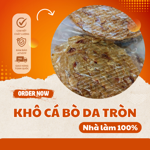 1kg Khô cá bò da xuất khẩu