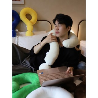 Gối Tựa Đầu, Tựa Cổ Hình "?" Mềm Mại,Thoải Mái Dùng Để Thư Giãn, Trang Trí, Du Lịch, Gift, Question Pillow 2u.lifestyle