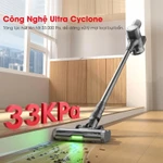 Máy hút bụi cầm tay không dây ROWANTO V25 Pro cây hút bụi lau nhà mini gia đình đa năng ô tô ga giường sofa nệm — ảnh 2