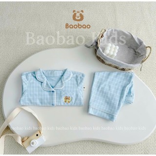 Pijama 4 màu vải nỉ lông cừu cao cấp 8-26kg cho bé trai bé gái