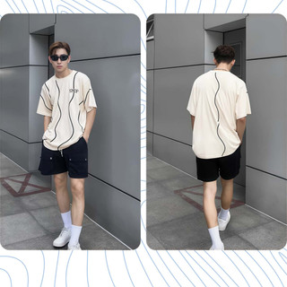 Áo thun Flexion phông Unisex nam nữ Cotton oversize form rộng