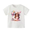 👕 Áo Thun Bé Gái mềm mịn thoáng mát in hình dễ thương 👕 AT144