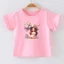 👕 Áo Thun Bé Gái mềm mịn thoáng mát in hình dễ thương 👕 AT144