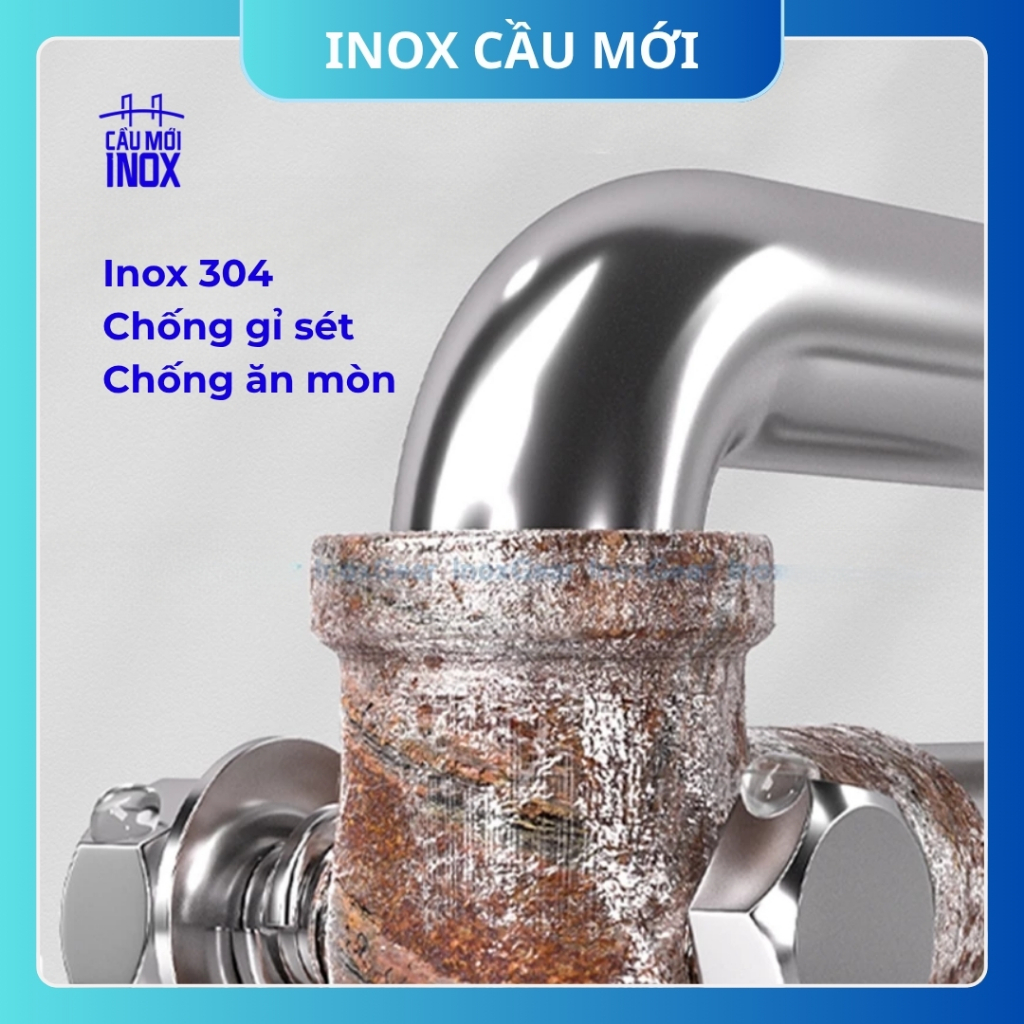Bộ Bulong Lục Giác Ngoài Inox 304 – Bulong Liên Kết Chất Lượng Cao, Kèm Đai Ốc và Long Đền Đầy Đủ