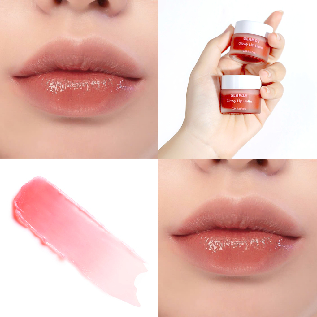 Son Dưỡng Môi Ban Đêm GLAMZY Glowy Lip Balm Dưỡng Ẩm Sâu, Phục Hồi Môi Khô Nứt Nẻ