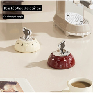Đồng Hồ Hẹn Giờ Cơ Học, Đồng Hồ Đếm Ngược Có Nam Châm Gắn Tủ Lạnh -TotoMoo.homedecor