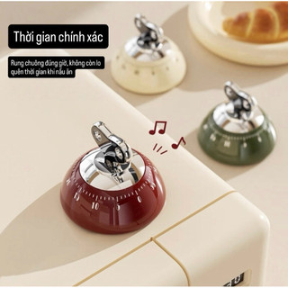 Đồng Hồ Hẹn Giờ Cơ Học, Đồng Hồ Đếm Ngược Có Nam Châm Gắn Tủ Lạnh -TotoMoo.homedecor